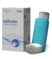 A box and inhaler of generic Albuterol Inhalation